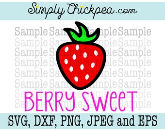 Free Free 135 Sweet One Svg Strawberry SVG PNG EPS DXF File