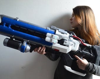 Overwatch Soldier 76 Heavy Pulse Rifle Gun 3D Printed Cosplay Prop