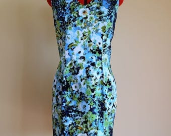 Floral Dress / Pencil Dress / Shift Dress