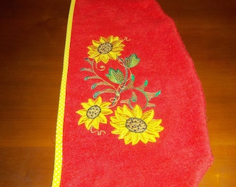 towel hair