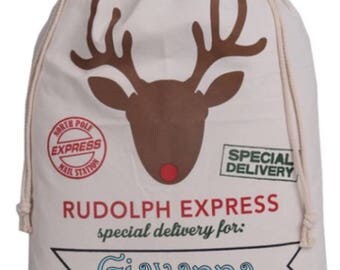 Personalized Santa Sacks