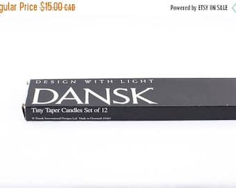 FLASH SALE Dansk Tiny Taper Candles Made in Denmark