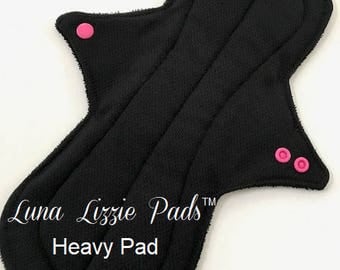 Cloth Pad - HEAVY FLOW/Cloth Menstrual Pad/Stay Dry Menstrual Pad/Reusable Pad/Incontinence Pad/Mama Cloth Pad