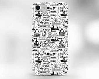 Harry Potter Phone Case Hogwarts iPhone 7 Case Harry Potter case iPhone 6S Case iPhone 7 Plus Case deathly hallows iPhone case cursed child