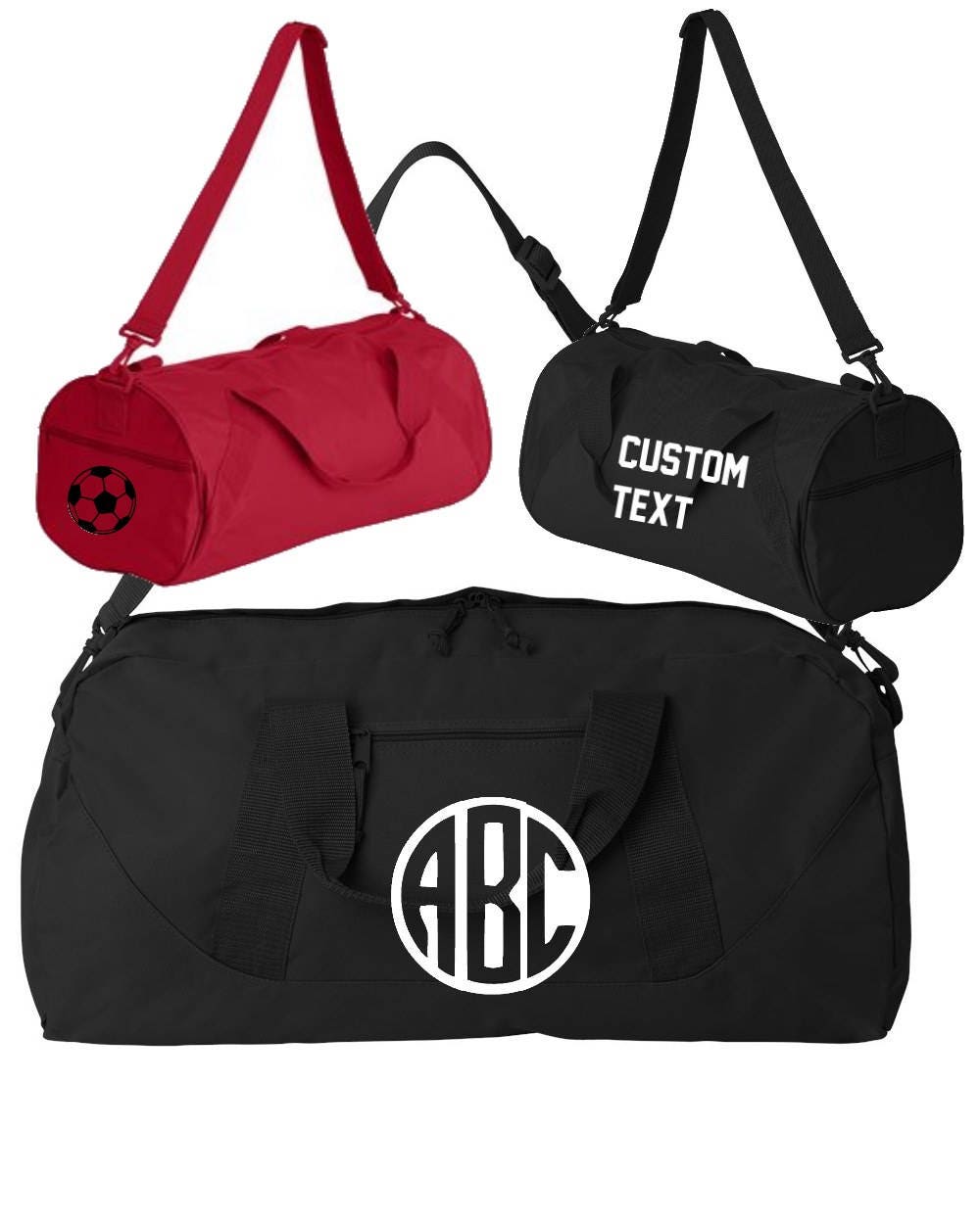 Personalized Duffel Bag Gym Bag Custom Duffle Bag