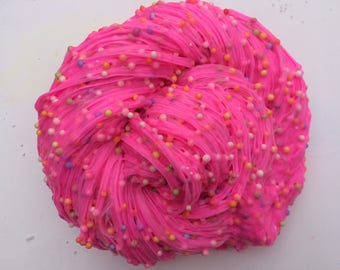 Barbie Birthday floam slime 4oz