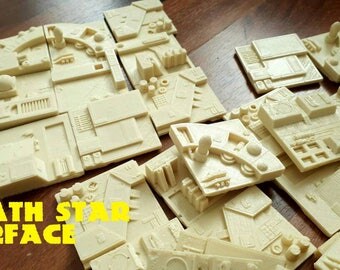 Star Wars prop death star diorama set