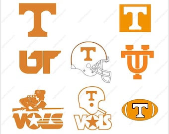 Tennessee Vols Svg bundle football party Svg Dxf Eps Png Ai Digital File design Print Mug Shirt Decal