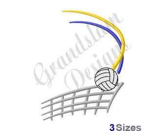 Volleyball Net - Machine Embroidery Design