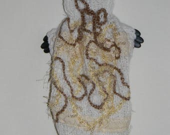 dog clothes, chihuahua, dog sweater hand knitted