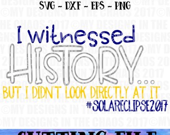 Solar Eclipse SVG File / Cutting File / Eclipse / SVG file for Silhouette / svg file for Cricut / dxf file / Solar Eclipse cutting file