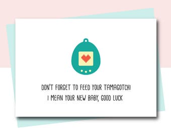 Funny New Baby Card, Congrats Baby Card, Congrats Pregnancy, Congratulations Baby, Birth Cards, Funny Baby Card, new mum card, new mom cards