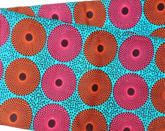 Ankara Fabric, Afican Print, Angelina Print, Dashiki Fabric, Kitenge Print, Tissus Africain, Disc Fabric, Nsubura Print, Ankara Print,