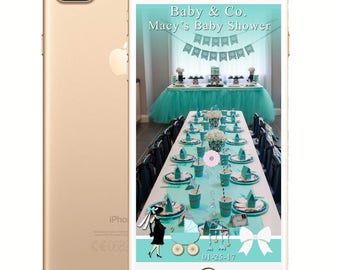 Tiffany and Co. Bridal Shower/Baby Shower/Birthday SnapChat Filter