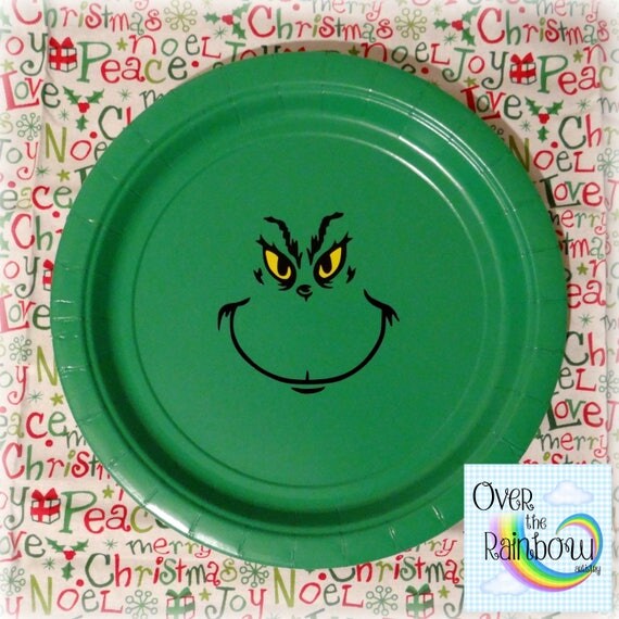 Dr Seuss Grinch Inspired Tableware sets 20ct