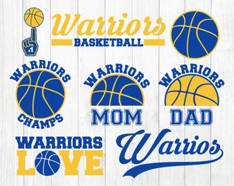 INSTANT DOWNLOAD - Golden State Basketball Team, Basketball Clipart, Golden State Warriors Svg, Golden State Warriors Clipart,Basketball Svg