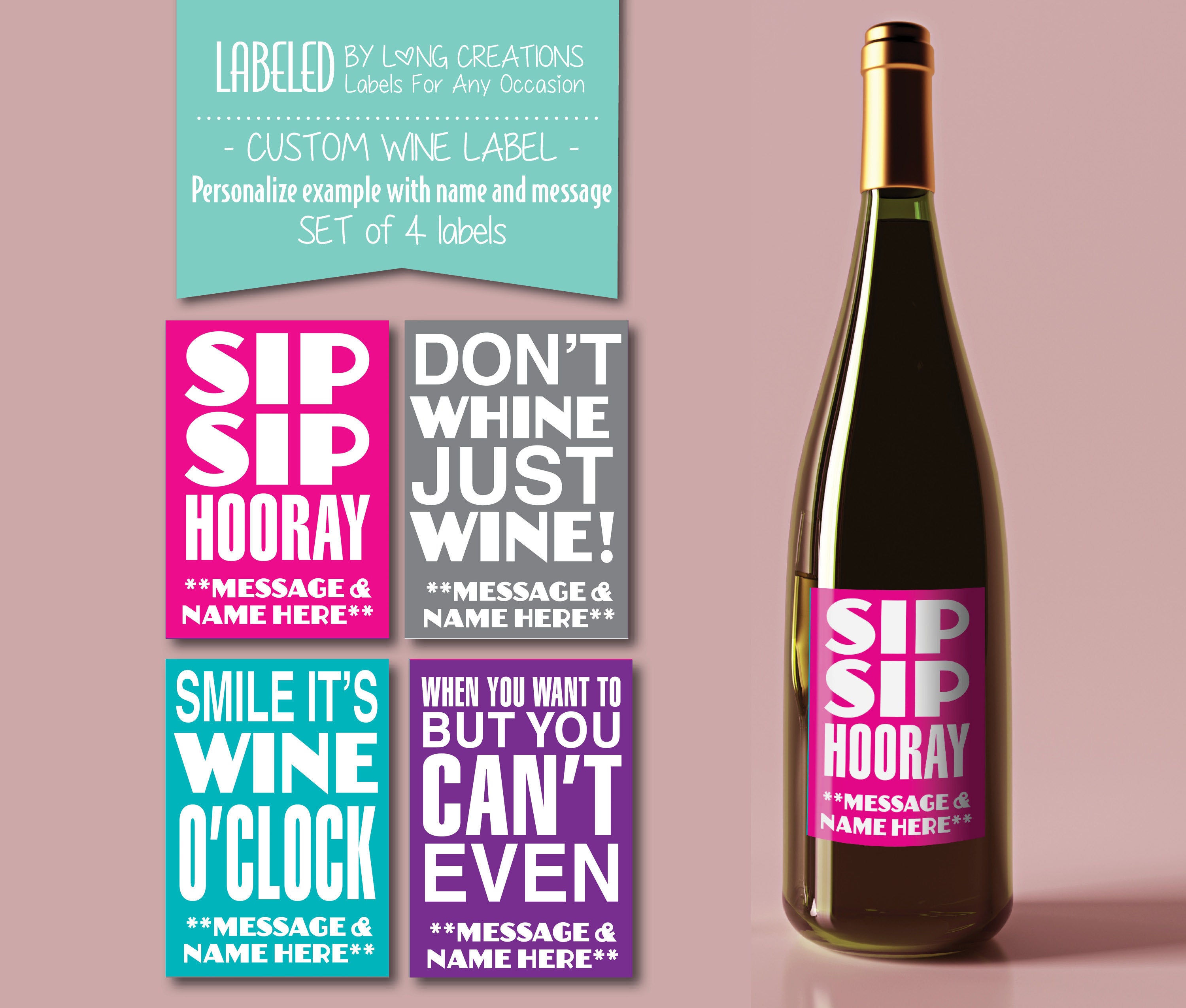 funny wine labels party wine labels party gift custom