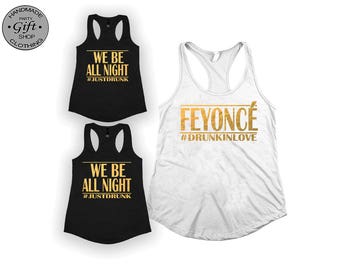 Bridal party shirts, Bridesmaid gift, bridesmaid shirt, bridal shirts, Bachelorette party shirts, feyonce tank, Bridesmaid tank, bride shirt