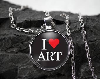 Artist Glass Pendant Artist necklace Artist jewelry photo pendant art pendant photo jewelry art jewelry
