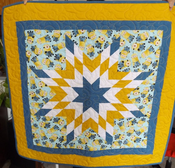 Native American Star baby quilt