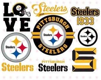 Pittsburgh Steelers Svg, Pittsburgh Steelers Clipart, Pittsburgh Steelers Decal, Pittsburgh Steelers Cut File, Pittsburgh Svg file Eps Dxf