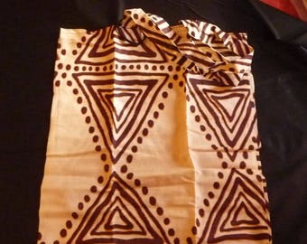 shopping tote bag fabric cotton ethnic pattern