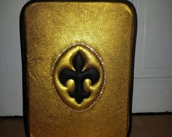 ChampagnerKoffer leather gold