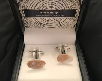 Shell cufflinks
