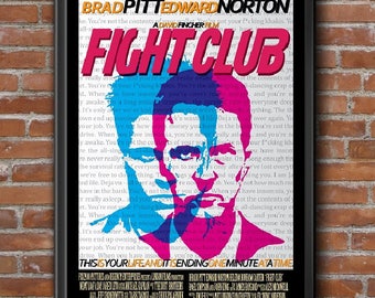 Fight Club Art Print