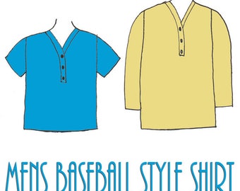 baseball style shirt