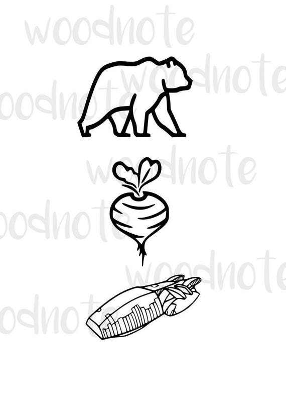 Bear Beets Battlestar Galactica. SVG File The Office Dwight