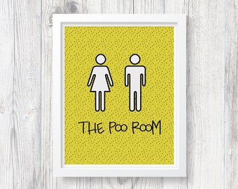 Toilet sign | Etsy