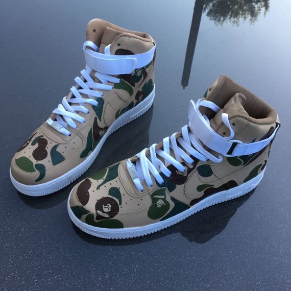 coach bape air force 1