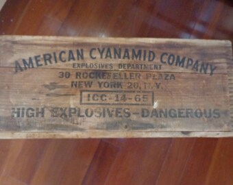 Dynamite box | Etsy