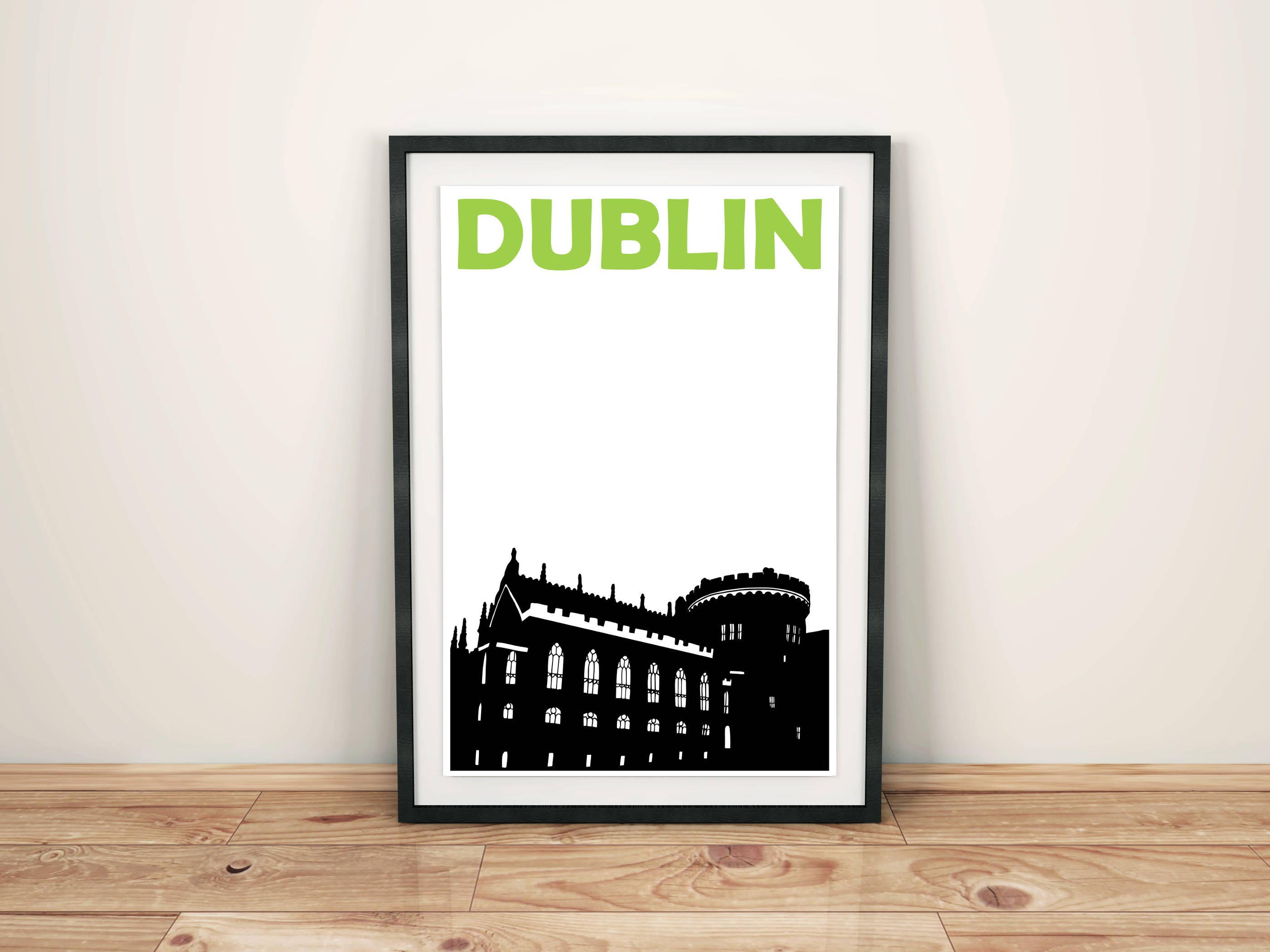 Dublin Print // Ireland Art Print // Dublin Poster // Dublin
