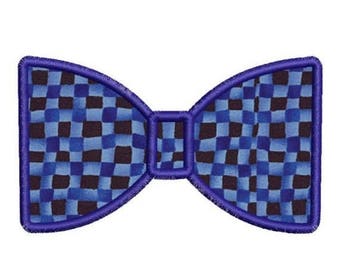 SALE 65% OFF Applique Bowtie Bow Tie Machine Embroidery Designs 4x4 & 5x7 Instant Download Sale
