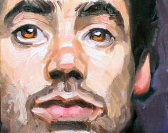 Same Love, 8x10 inches oil on canvas panel by Kenney Mencher