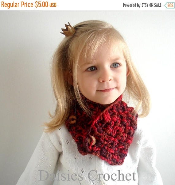 ON SALE Crochet PATTERN pdf Girl Boy Teen Adult Unisex Cowl