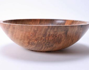 Ambrosia Maple Wooden Bowl #1559 10 3/4" X 3 1/8"