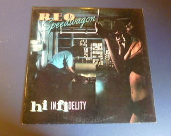 REO Speedwagon Hi Infidelity Vinyl Record LP FE 36844 Epic Records 1980