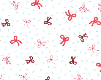 A Walk in the Woods Fabric by Aneela Hoey for Moda Fabrics, 18523-14 Icing Ribbons