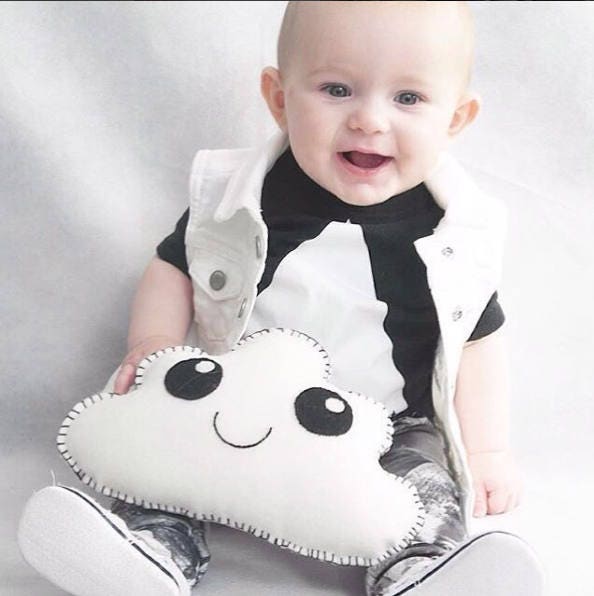 Cloud Pillow Sewing Pattern, Cloud Pillow PDF Pattern, baby sewing