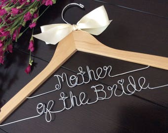 Mother of the bride gift, MOther's day gift, Custom Bridal Hangers,Bridesmaids gift ideas,Wedding hangers with names,Custom made hangers