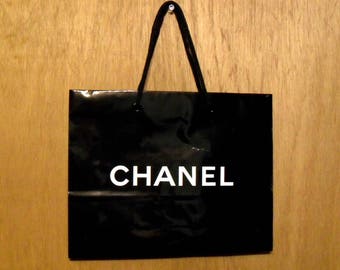 Chanel shopping bag | Etsy