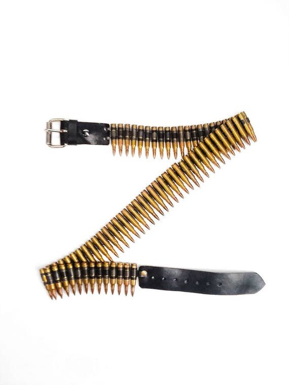 M60 Bullet Belt. Black Metal Hardcore Punk Thrash Doom