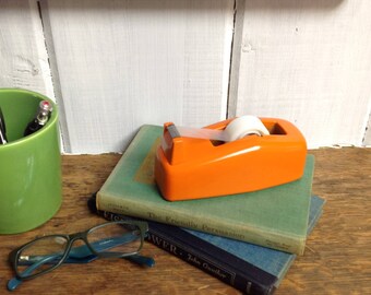 Vintage metal tape dispenser