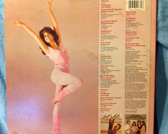 Double LP 1984 Vinyl Record Jane Fonda WORKOUT Columbia Exercise