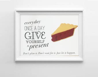 Twin Peaks Art Print - Cherry Pie