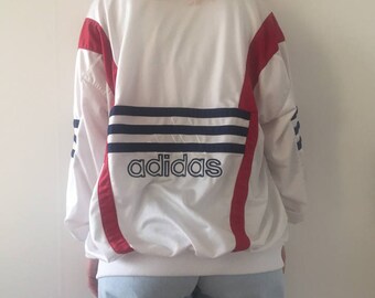 vintage ADIDAS retro 90s 00s jacket summer jacket coat sportsjacket sport jacket sportswear streetstyle sports embroidery unique street