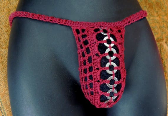 Men thong,men g string, erotic thong,see through lingerie,low rise thong,hot bikini,sexy crochet bottom,erotic lingerie